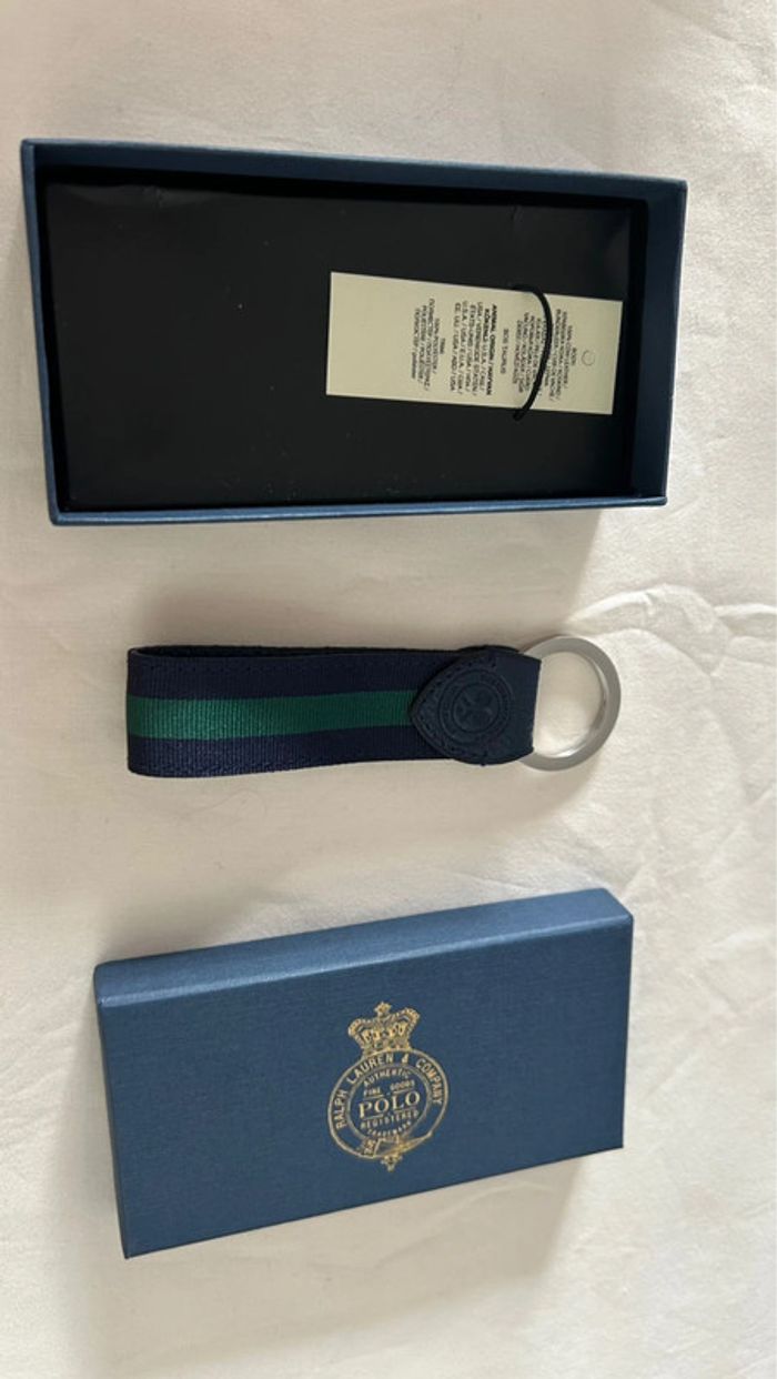 Porte-clés Polo Ralph Lauren unisexe neuf