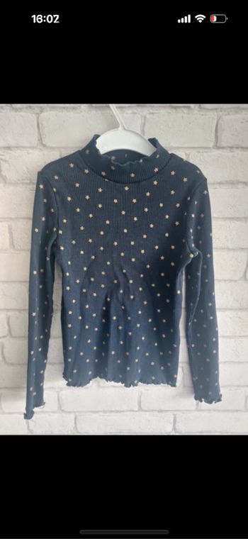 Tee-shirt manches longues fille Kiabi taille 8 ans