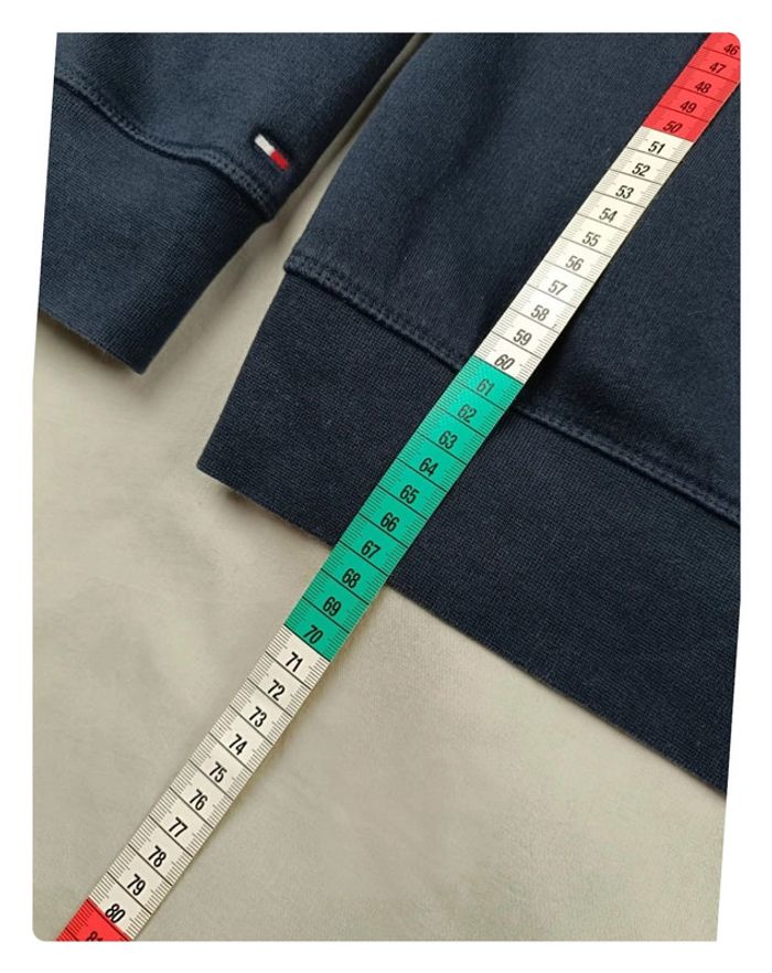 Veste a capuche Tommy Hilfiger bleu marine L - photo numéro 7