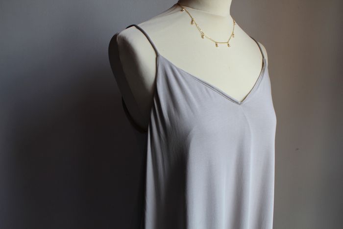 Robe fluide H&M gris perle - photo numéro 3
