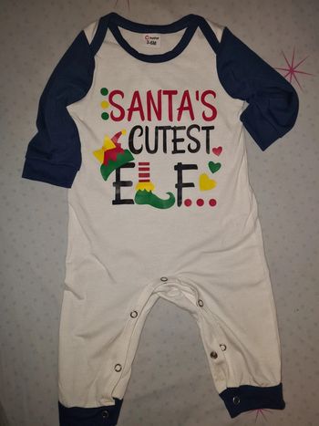 Combinaison sans pieds 3mois Noël 🤶 🎅