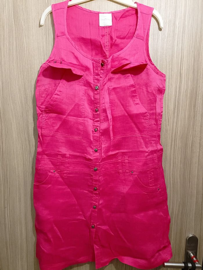 Tunique chemise boutons