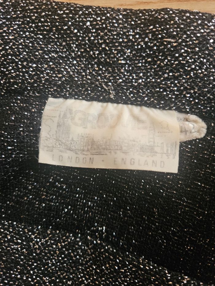 Haut en lamé noir - photo numéro 3