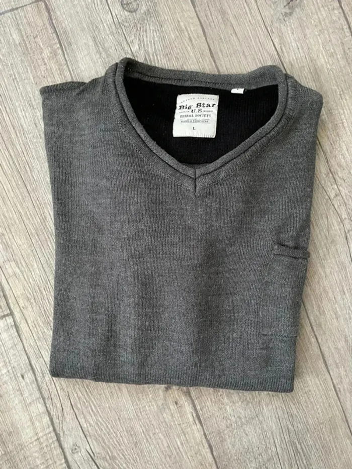 Pull big star taille L