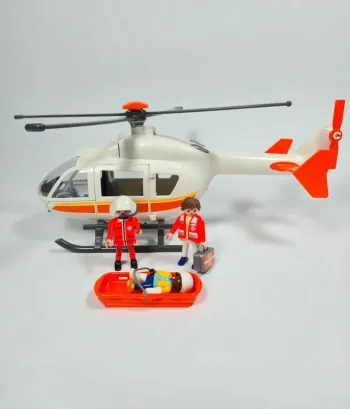 Playmobil Hélicoptère de secours