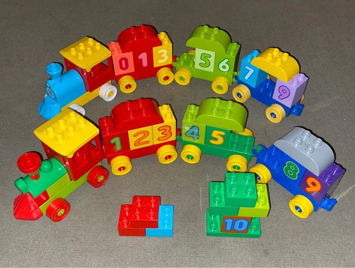 Lot X5 Train Duplo - photo numéro 4