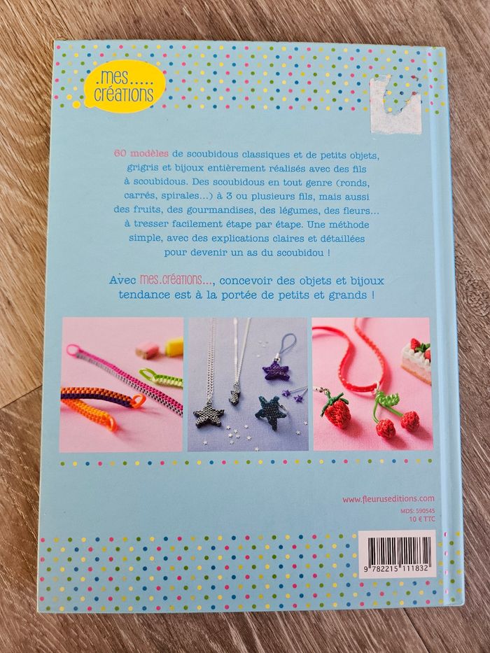 livre Mes créations : scoubidous - photo numéro 2