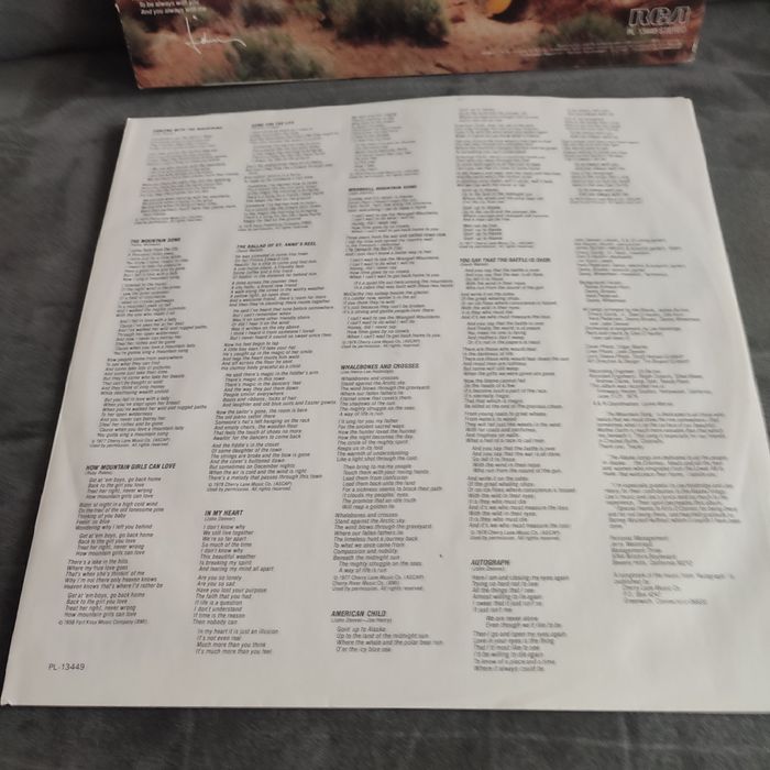 John Denver - Autograph (1980) VINYL - photo numéro 5