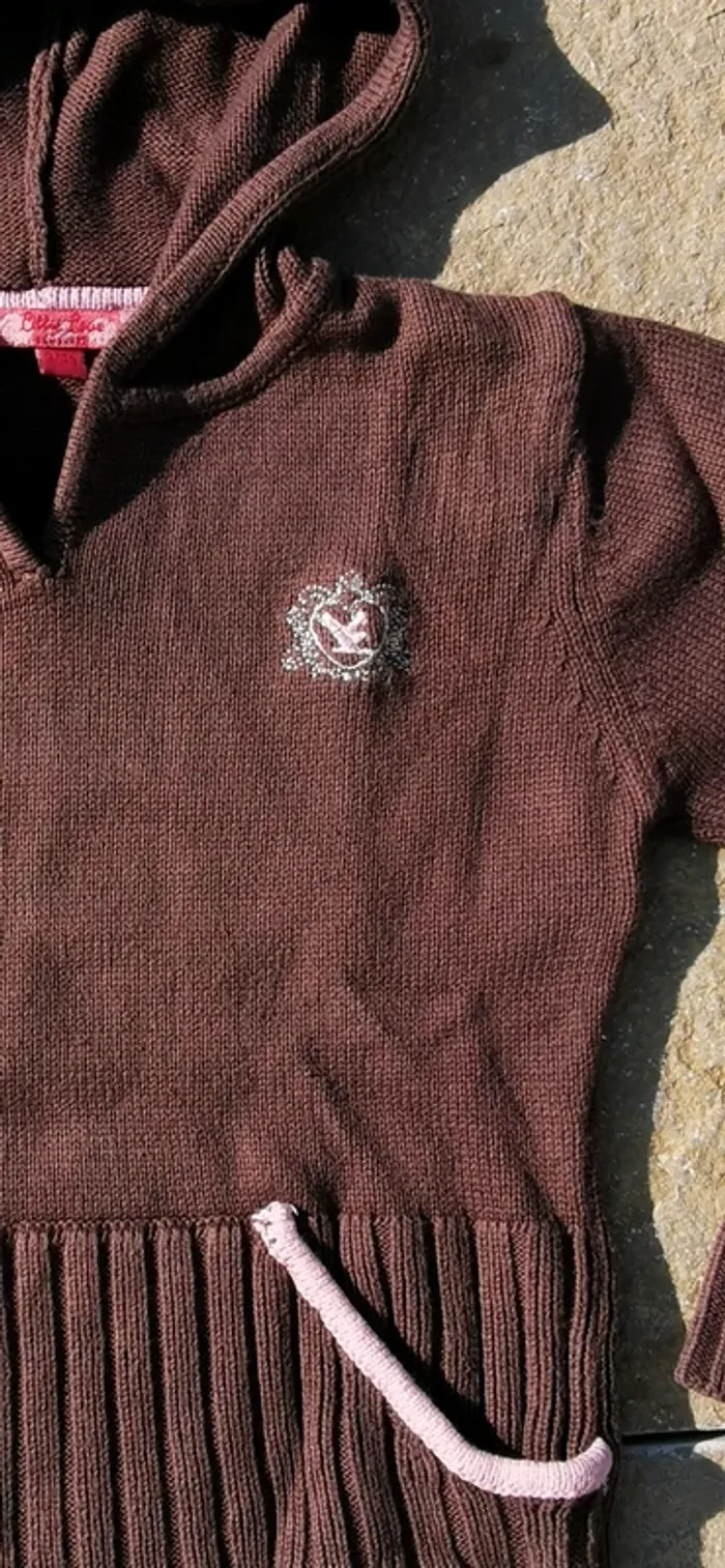 Pull à capuche Lilly love 3 - 4 ans (102 cm) - photo numéro 2