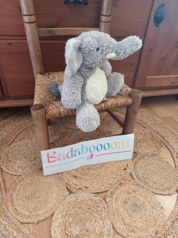 peluche éléphant Logitoys tbe