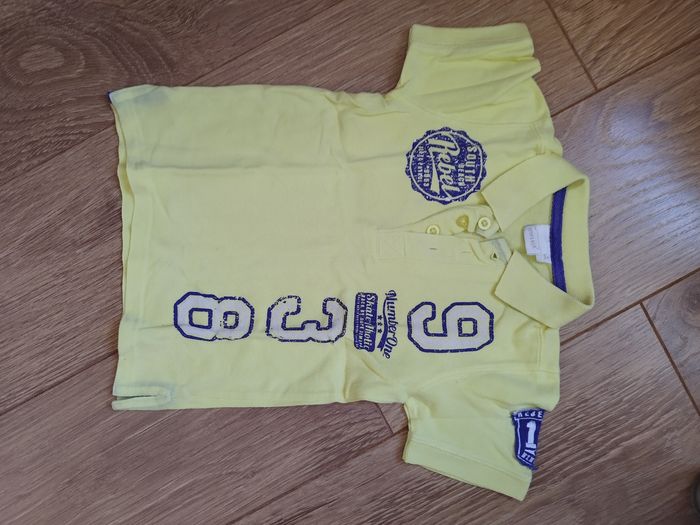 Polo manches courtes jaune Influx - 4 ans