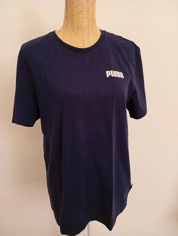 T-Shirt fonctionnel 'Essential Elevated' PUMA en Bleu Foncé