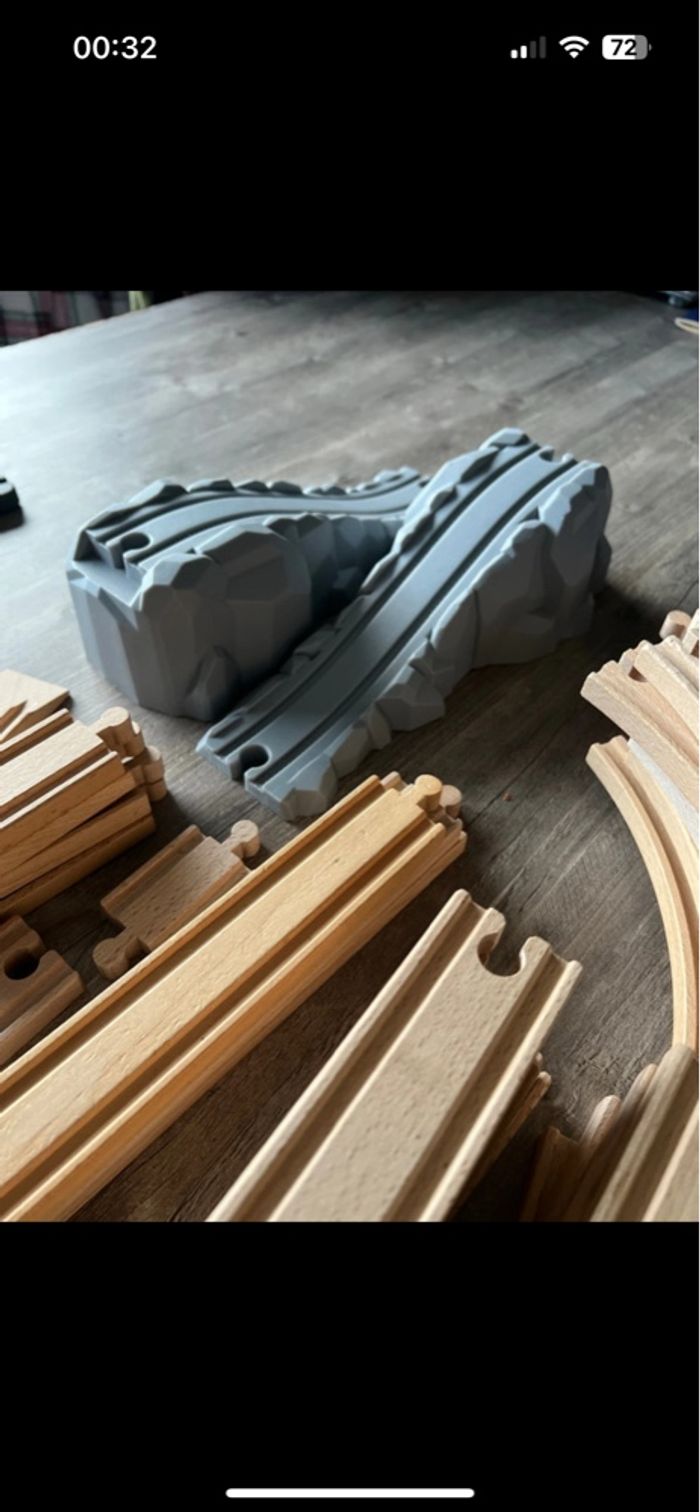 Gros lot de circuit en bois - photo numéro 4