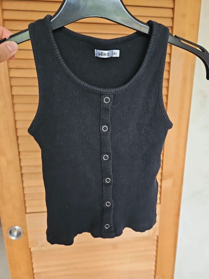 Haut fille sans manches