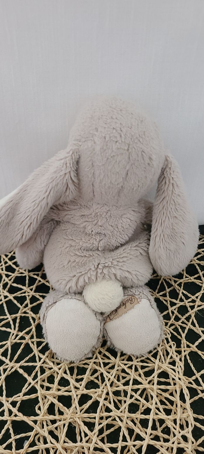 Peluche lapin, Lovely Kanini gris/bleu pâle bukowski - photo numéro 4