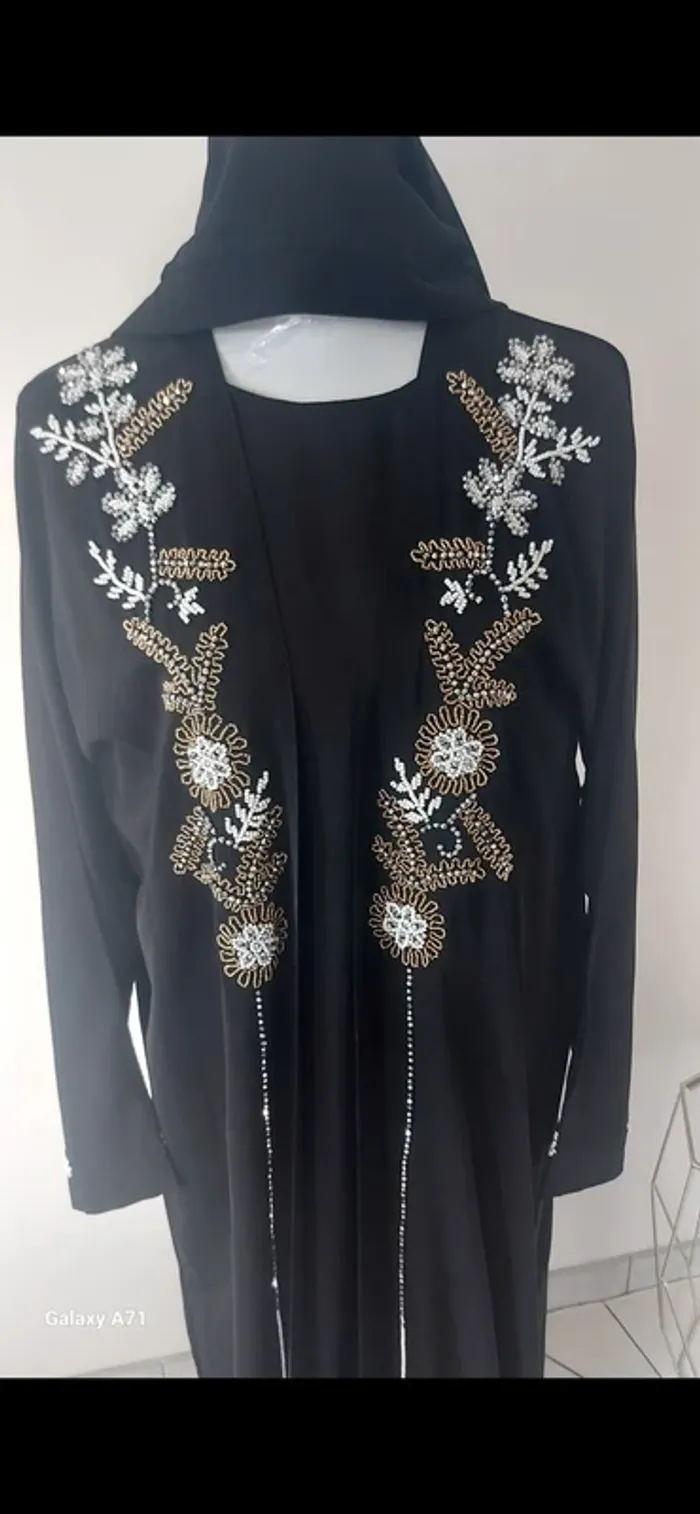 Ensemble kimono 4 pièces perlé neuf - photo numéro 7