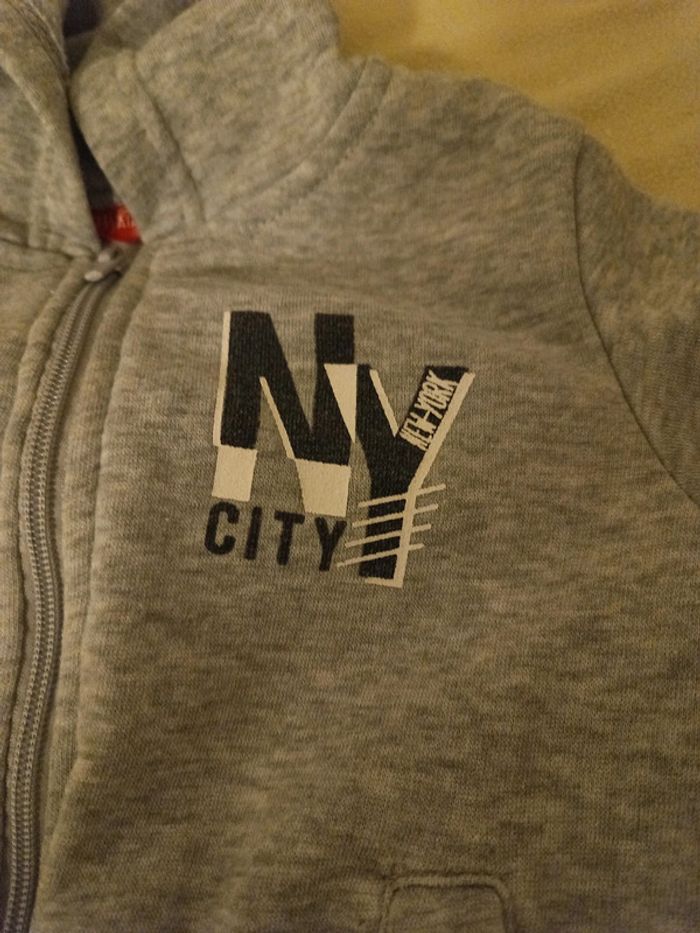 Veste sweat tissaia 3 ans - photo numéro 2