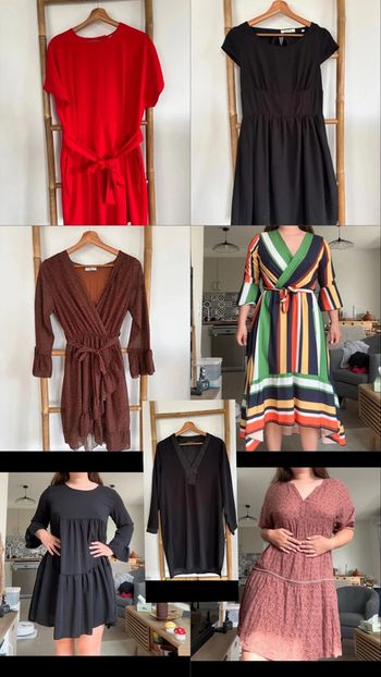 Lot revendeur 7 robes taille S/M/L