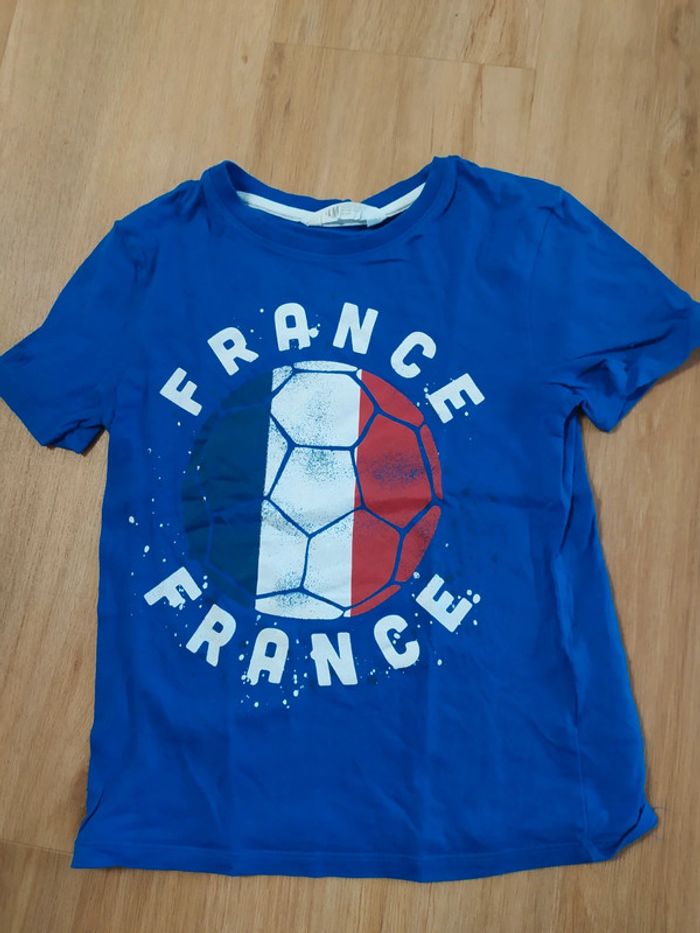 T-shirt 8 ans H&M France ballon de foot