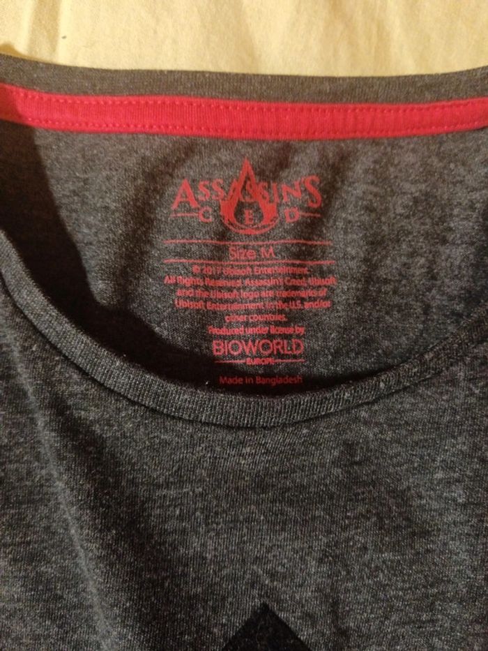 T-shirt manches longues assassin's creed - photo numéro 3