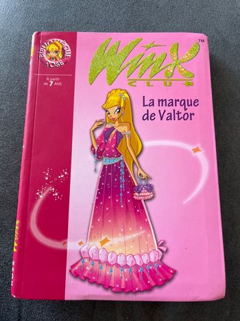 Livre bibliothèque rose winx club tome 17