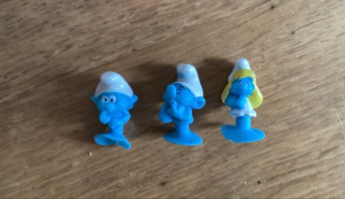 Minis figurines schtroumpfs