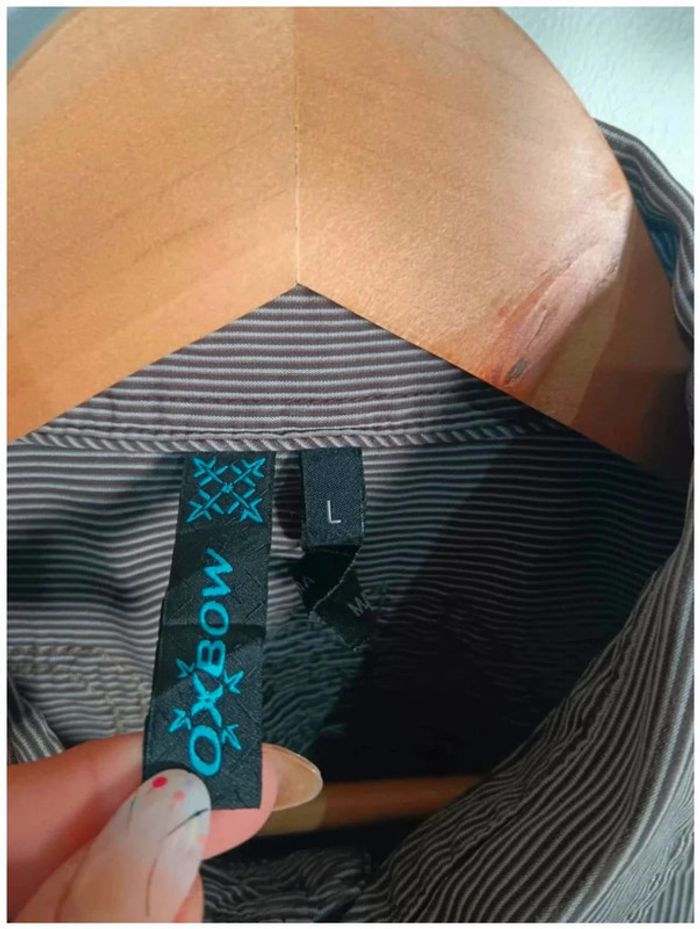 C11 chemise marron Oxbow L - photo numéro 3