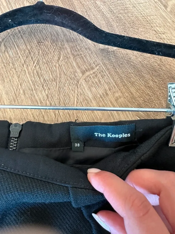 Mini jupe The Kooples noire taille 36 - photo numéro 2