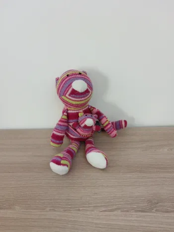 Doudou peluche multicolore Orchestra