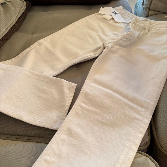 Jean blanc sandro