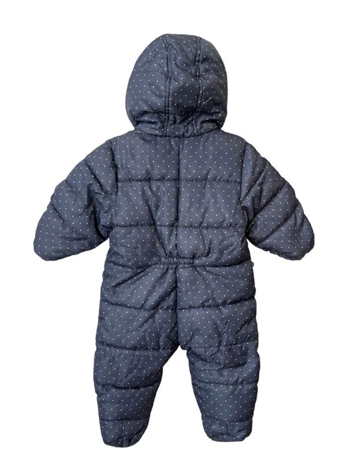 Combipilote chaude déperlante, grise à pois - Obaïbi 6/12 mois (68-74cm) - photo numéro 6