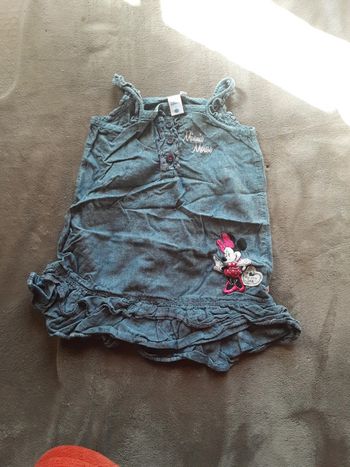 Robe minnie imitation jean 4 ans