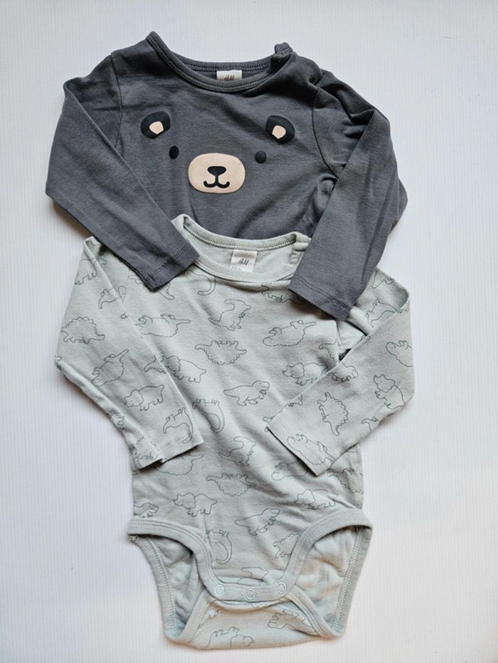 Lot de 2 bodies H&M