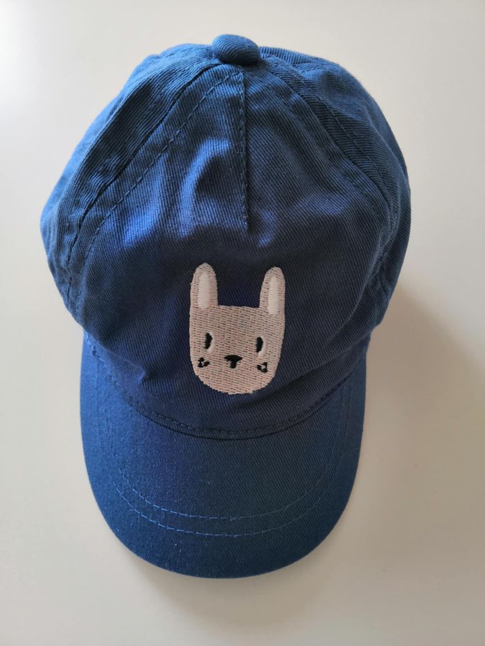 Casquette baseball à motif lapin (Bleu) 45 cm Kiabi