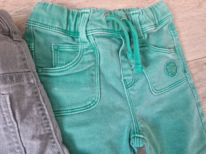 Lot 4 pantalons 2 ans, garçon, dont du neuf - photo numéro 3