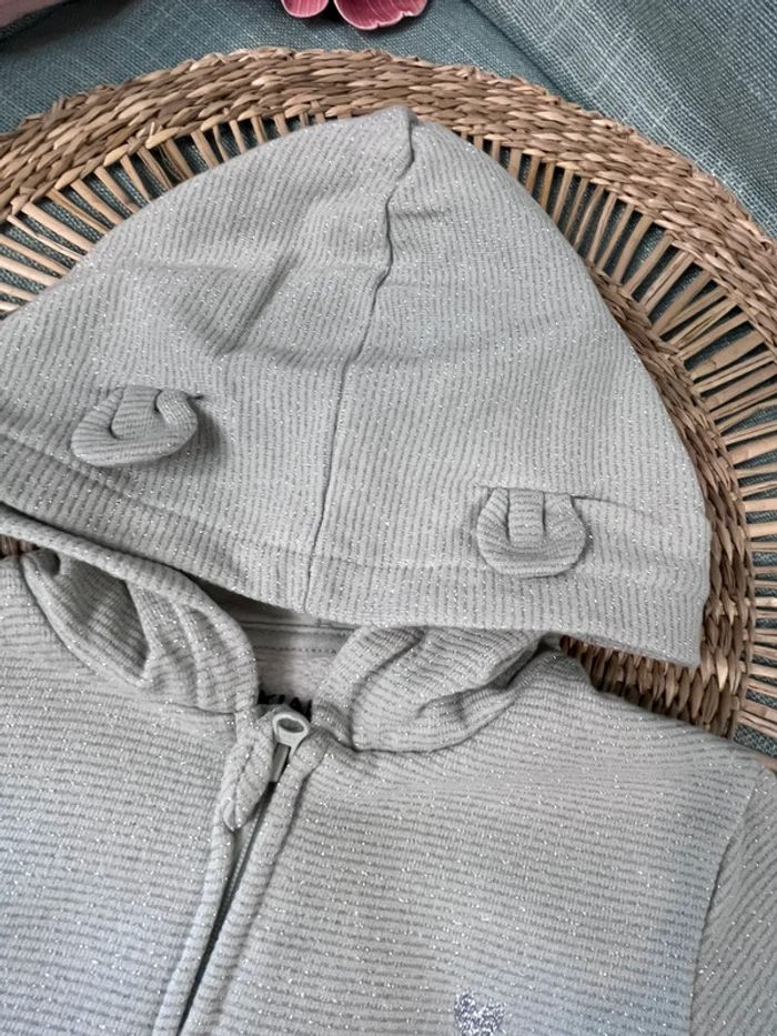 Veste à capuche 18 mois - photo numéro 3