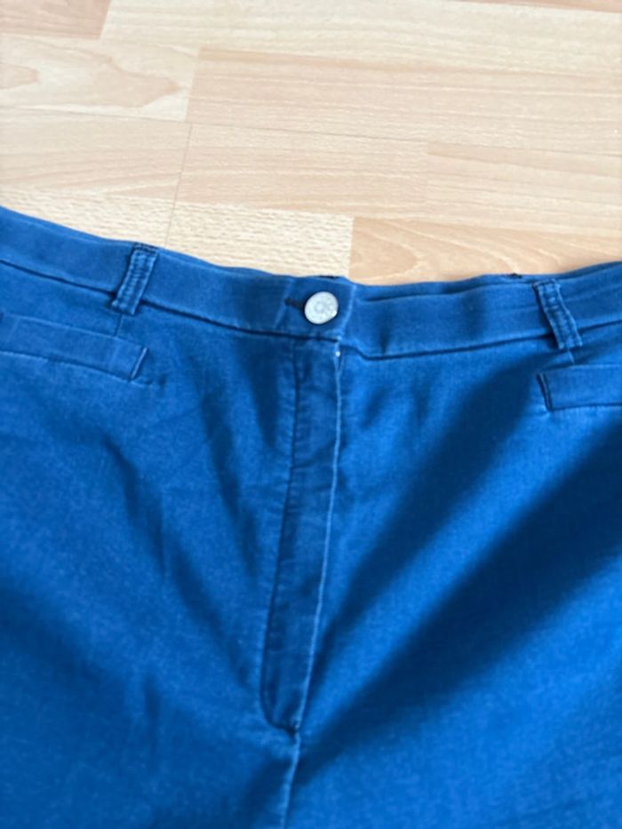 Pantalon court Christine Laure t.52 Jean - photo numéro 3