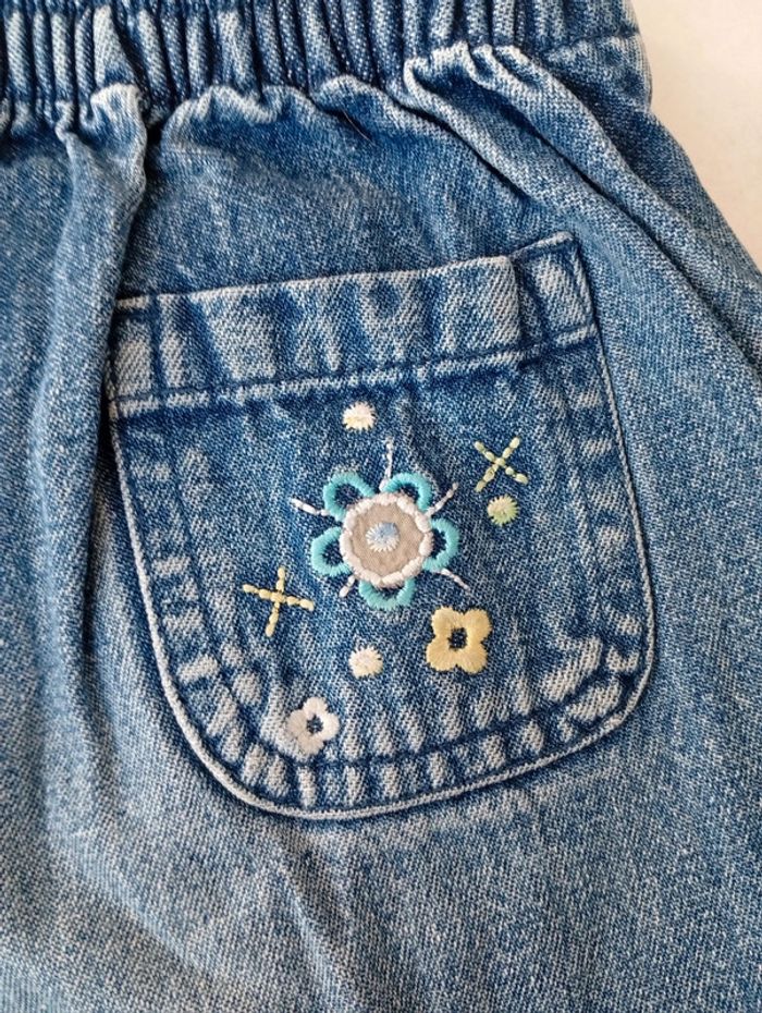 Jupe short en jean La Redoute taille 4 ans - photo numéro 6