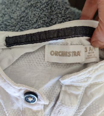 Polo blanc orchestra