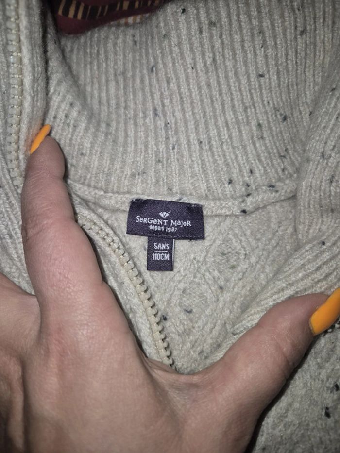 Pull gris - photo numéro 2