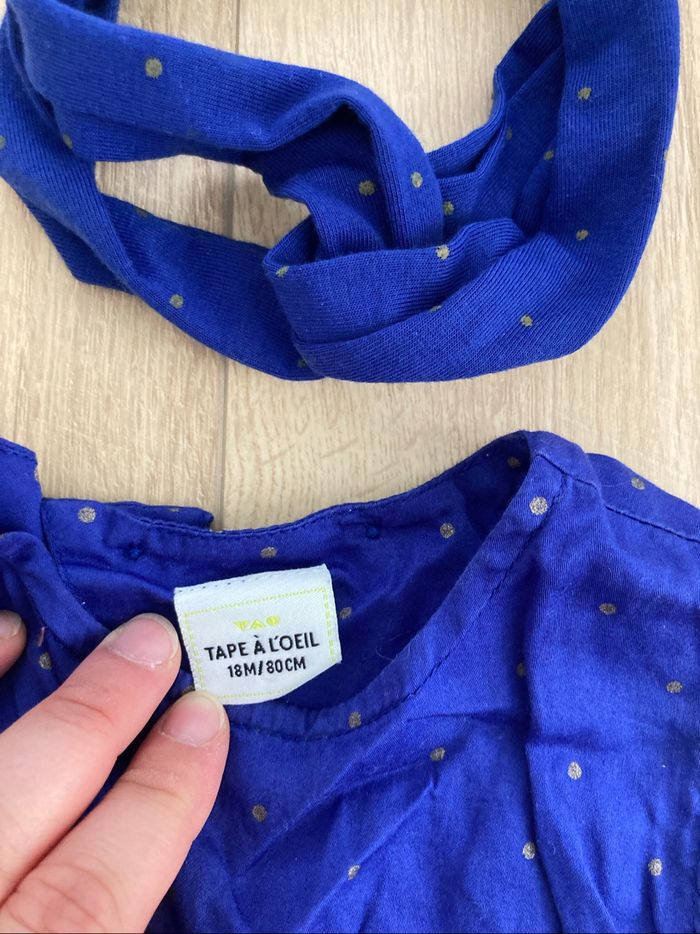 Robe bleu électrique (18 mois) - photo numéro 3