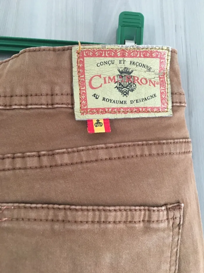 Jean slim camel Cimarron T.38 - photo numéro 3