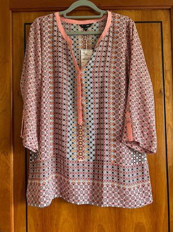 Blouse imprimé graphique 42 Jbc