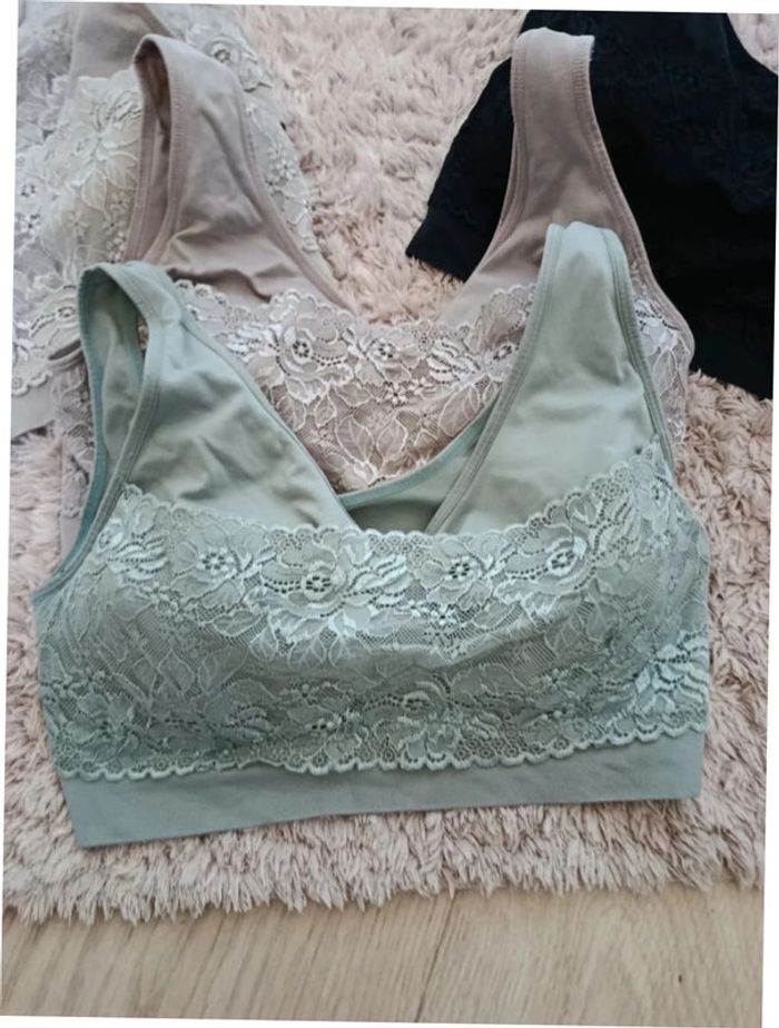 Lot 6 brassières L/XL - photo numéro 2