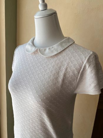 Top en maille manche courte Naf Naf S