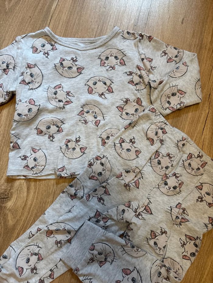 Pyjama 2 pièces léger coton Marie Disney 18-24 mois