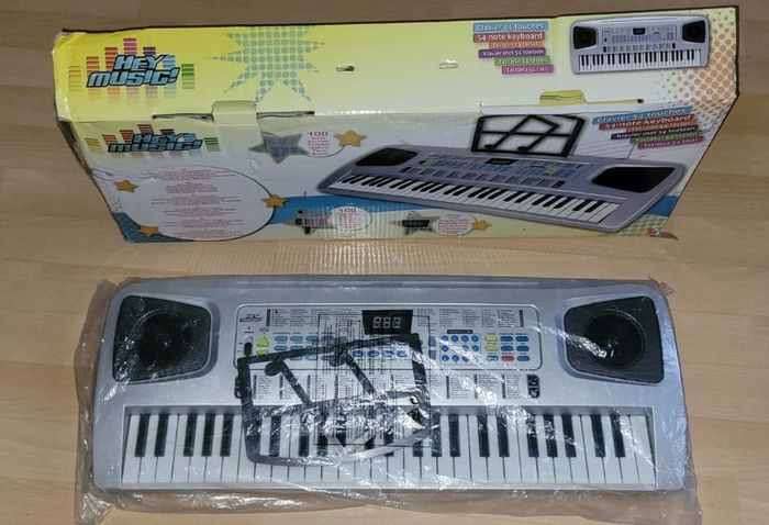 Clavier 54 touches  de hey music pour enfant - photo numéro 2