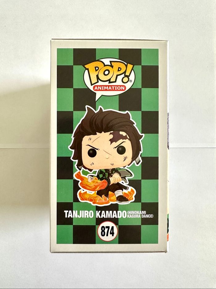 Figurine Funko Pop Tanjiro Kamado (Hinokami Kagura dance) numéro 874 Demon Slayer - photo numéro 4