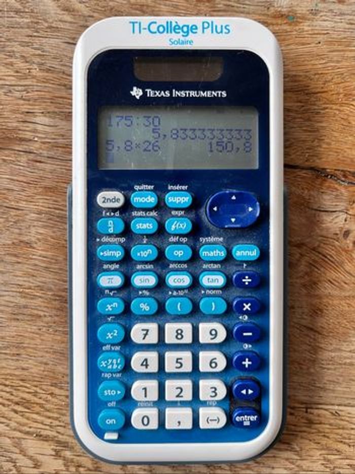 Calculatrice TI Collège Plus Texas Instruments - photo numéro 3
