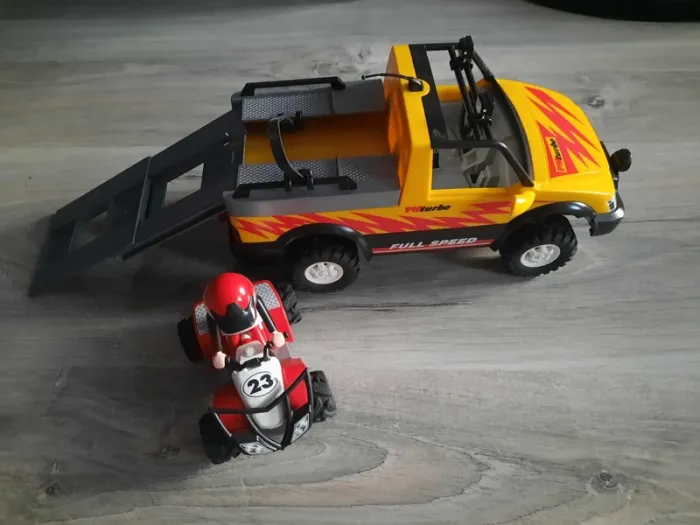 Playmobil Pick up + quad - photo numéro 3